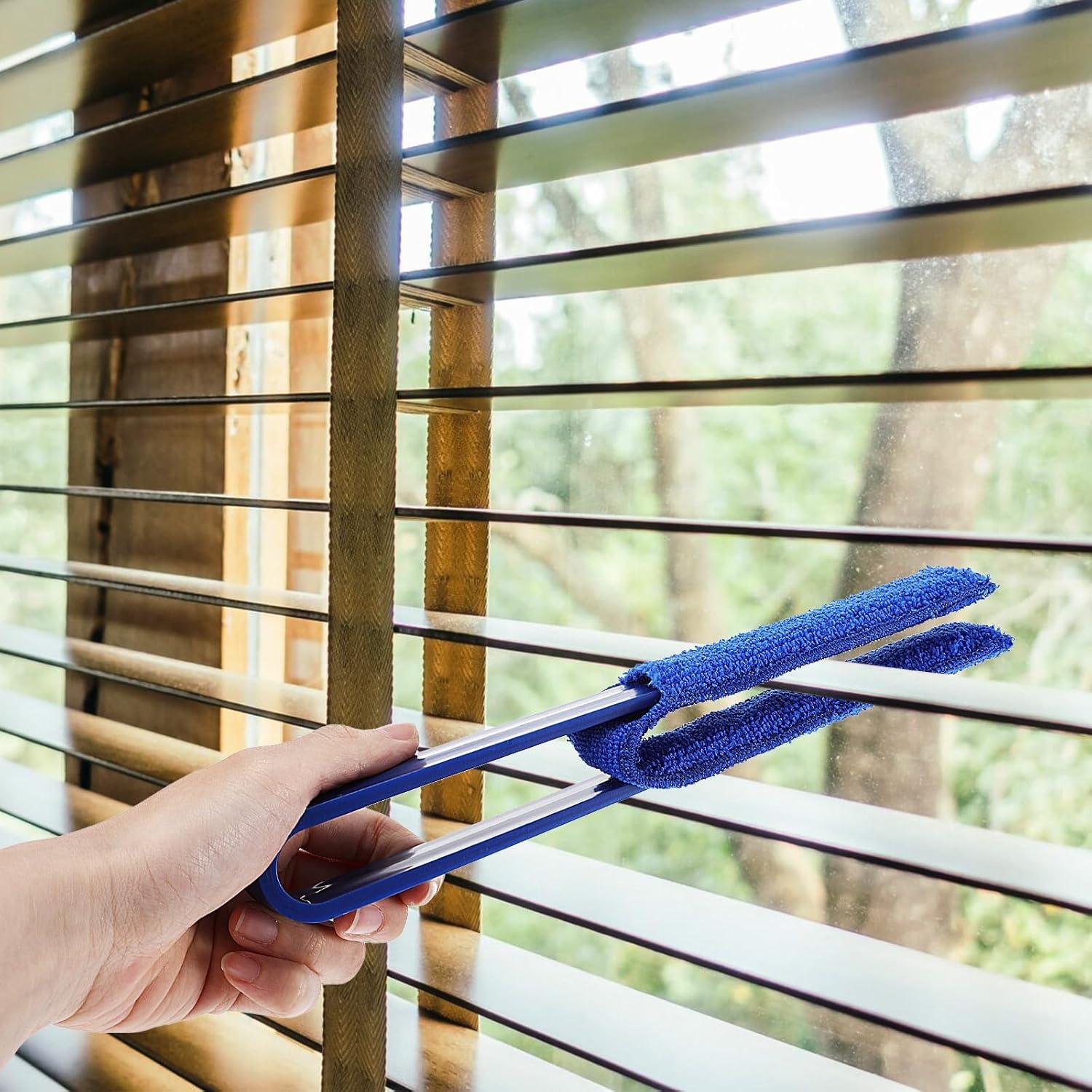 Limpiador de Persianas Dimeho 4 Pcs Microfibra Lavable