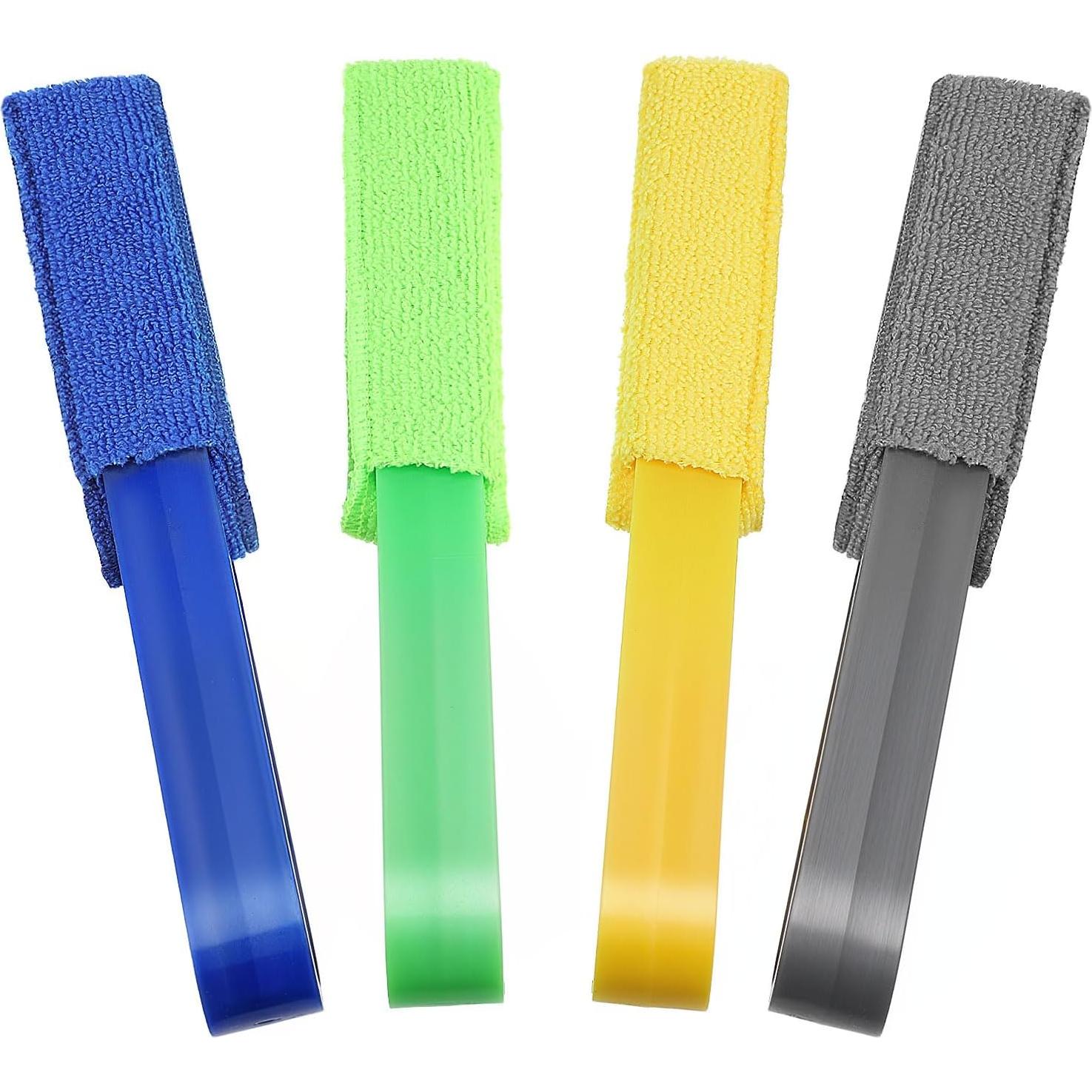 Limpiador de Persianas Dimeho 4 Pcs Microfibra Lavable