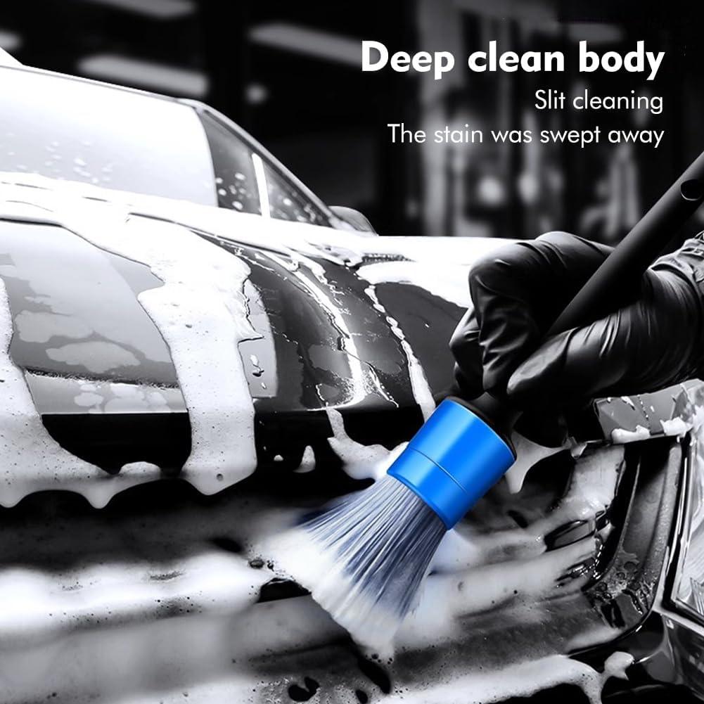 5 Cepillos de Detalle de Coche Homfanseec - Suaves y Eficaces