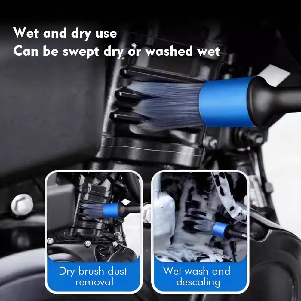 5 Cepillos de Detalle de Coche Homfanseec - Suaves y Eficaces