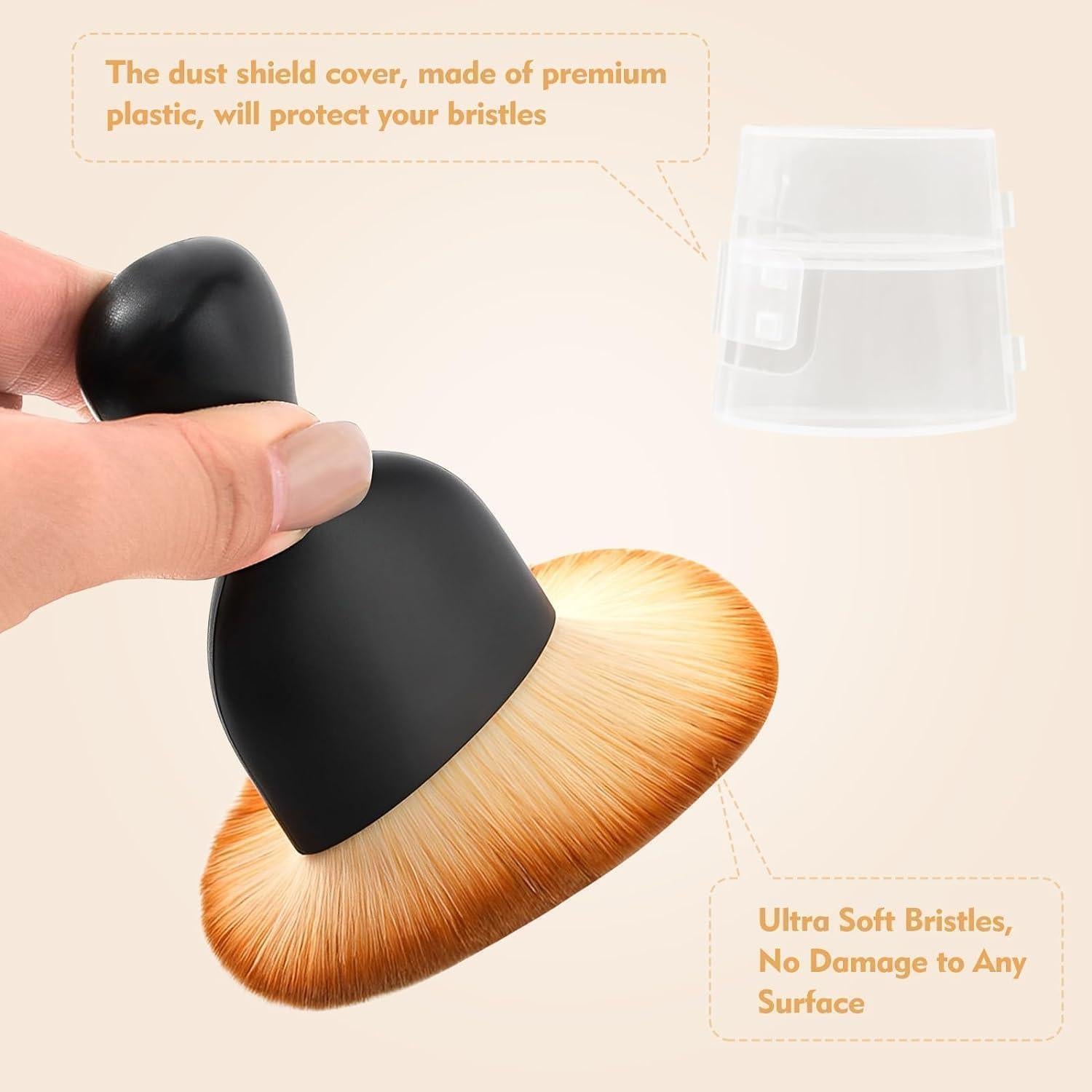 Cepillo de Detalle para Auto Genérico - Cerdas Suaves 4 Unidades