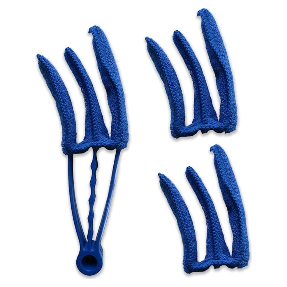 Limpiador de Persianas WELANGBN con 3 Mangas de Microfibra