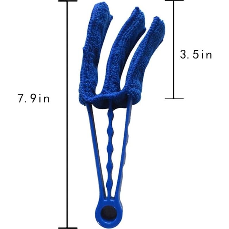 Limpiador de Persianas WELANGBN con 3 Mangas de Microfibra