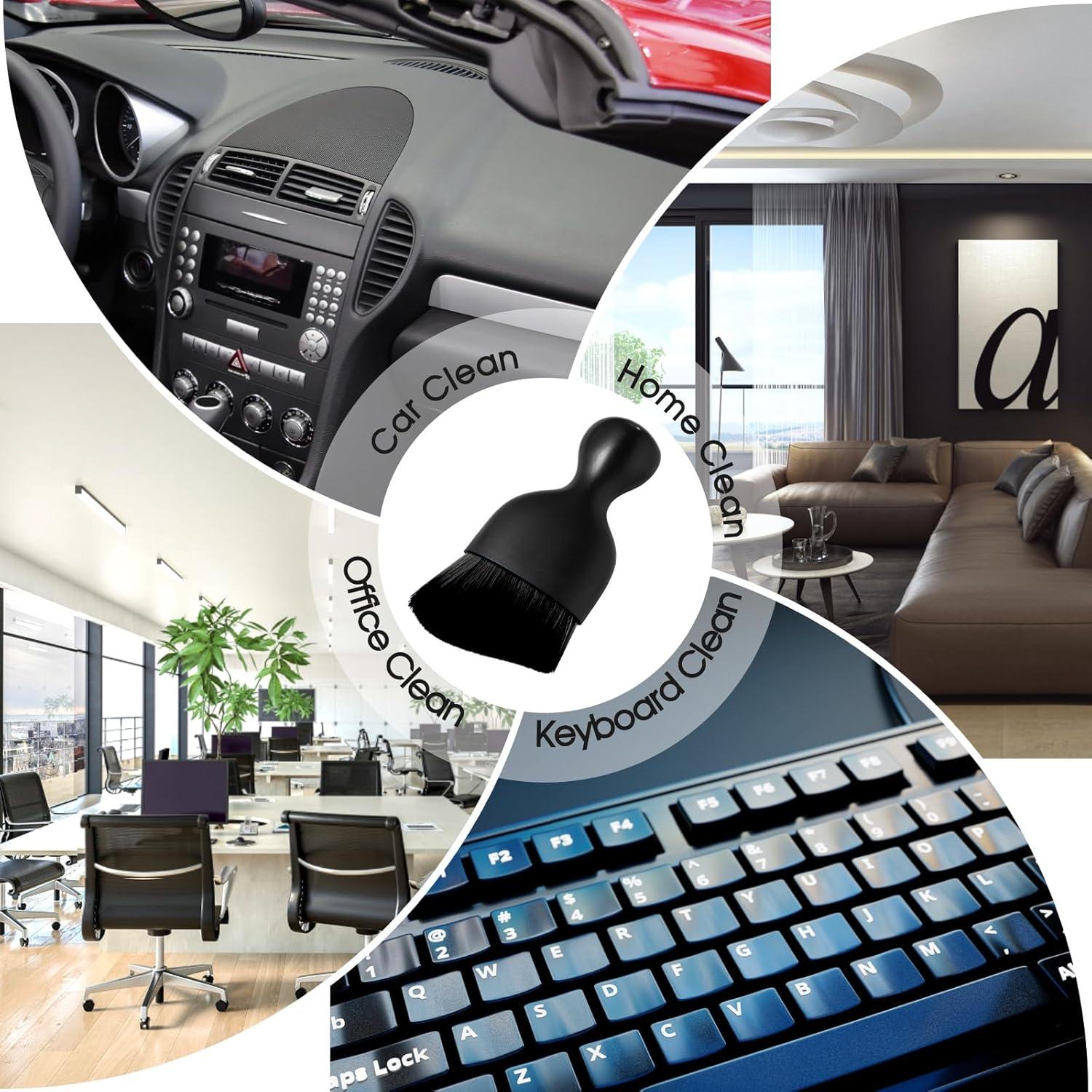 2 Cepillos de Polvo para Interior de Coche Yungeln - Suaves y Eficaces