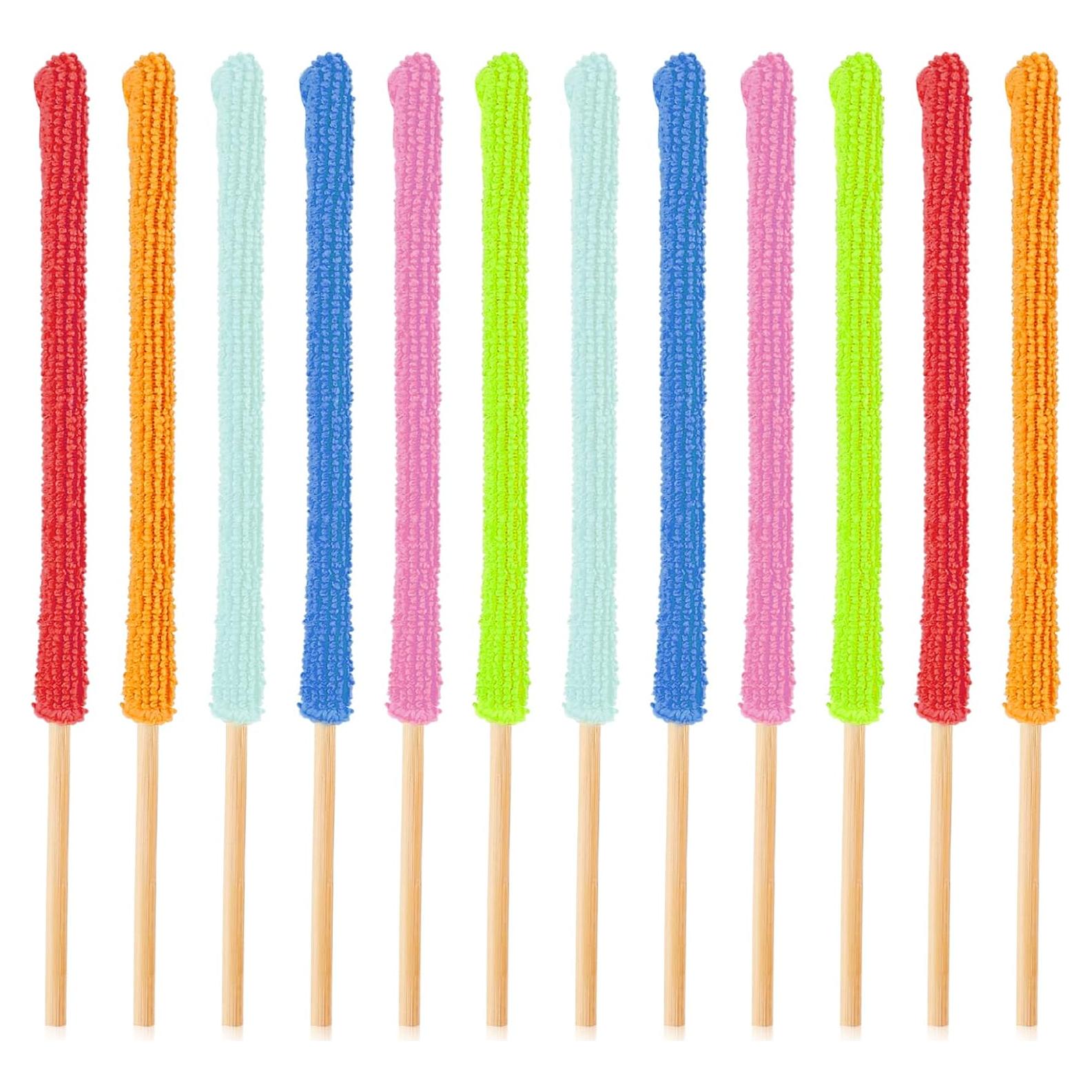 Varitas de Plumería Microfibra Cobee 12 Pcs 26cm Lavables