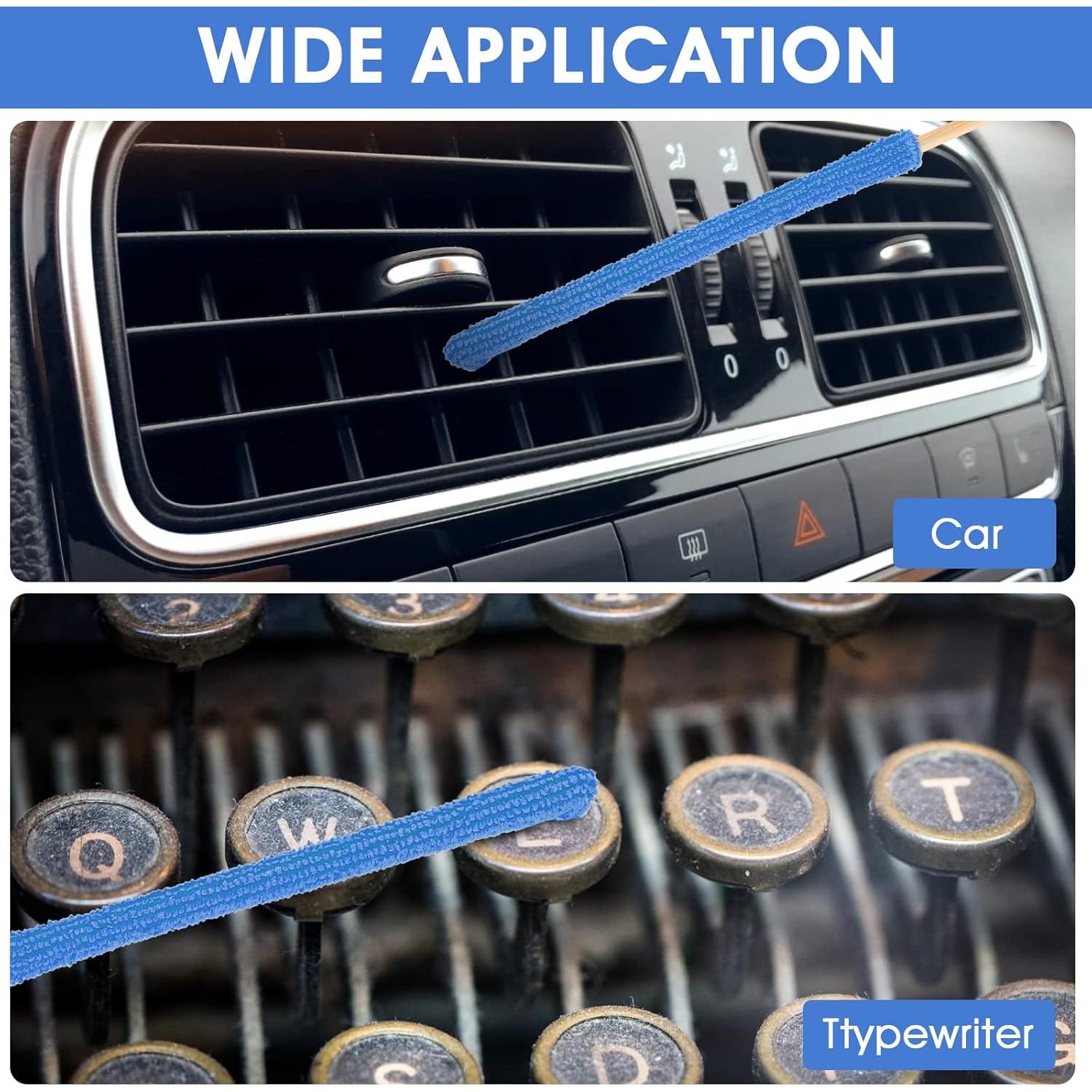 Varitas de Plumería Microfibra Cobee 12 Pcs 26cm Lavables