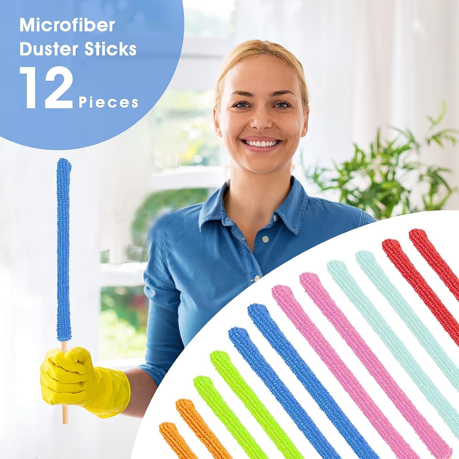 Varitas de Plumería Microfibra Cobee 12 Pcs 26cm Lavables