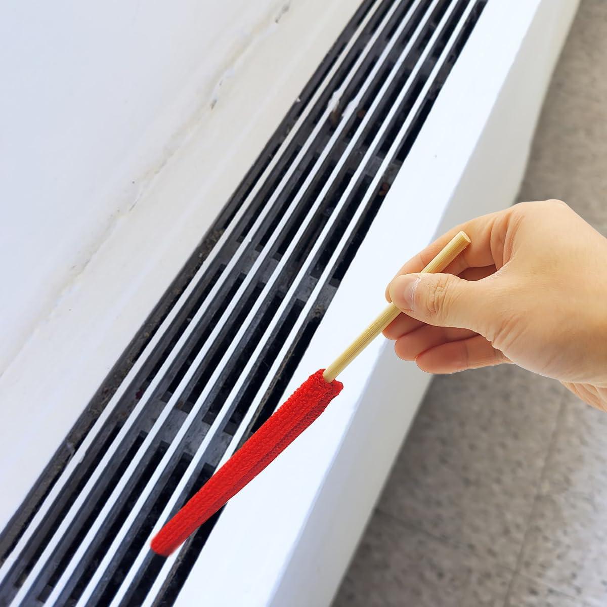 12 Mini Cepillos de Microfibra XYQMLY para Limpieza Detallada