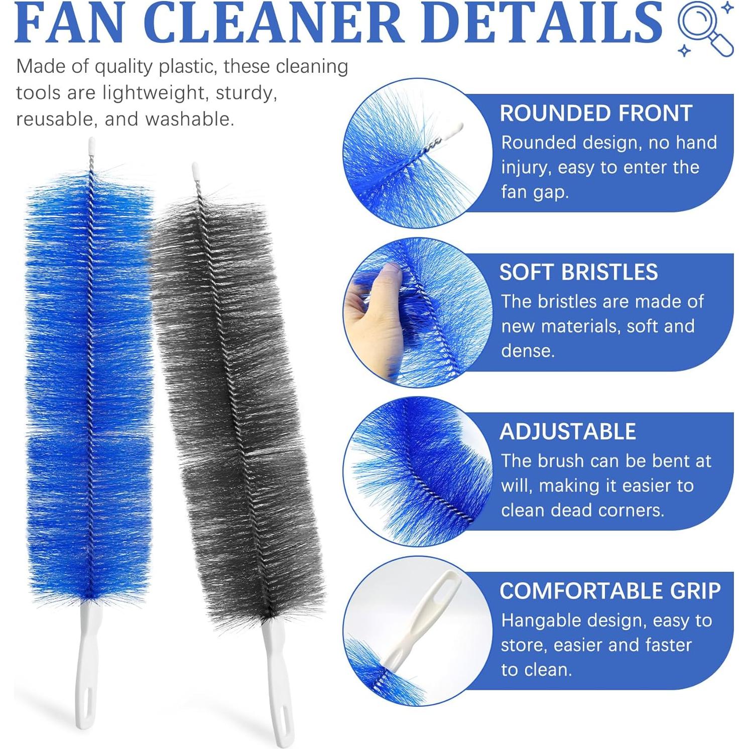 Juego de Limpieza 10 Piezas Philbinden - Plumero Flexible y Esponjas