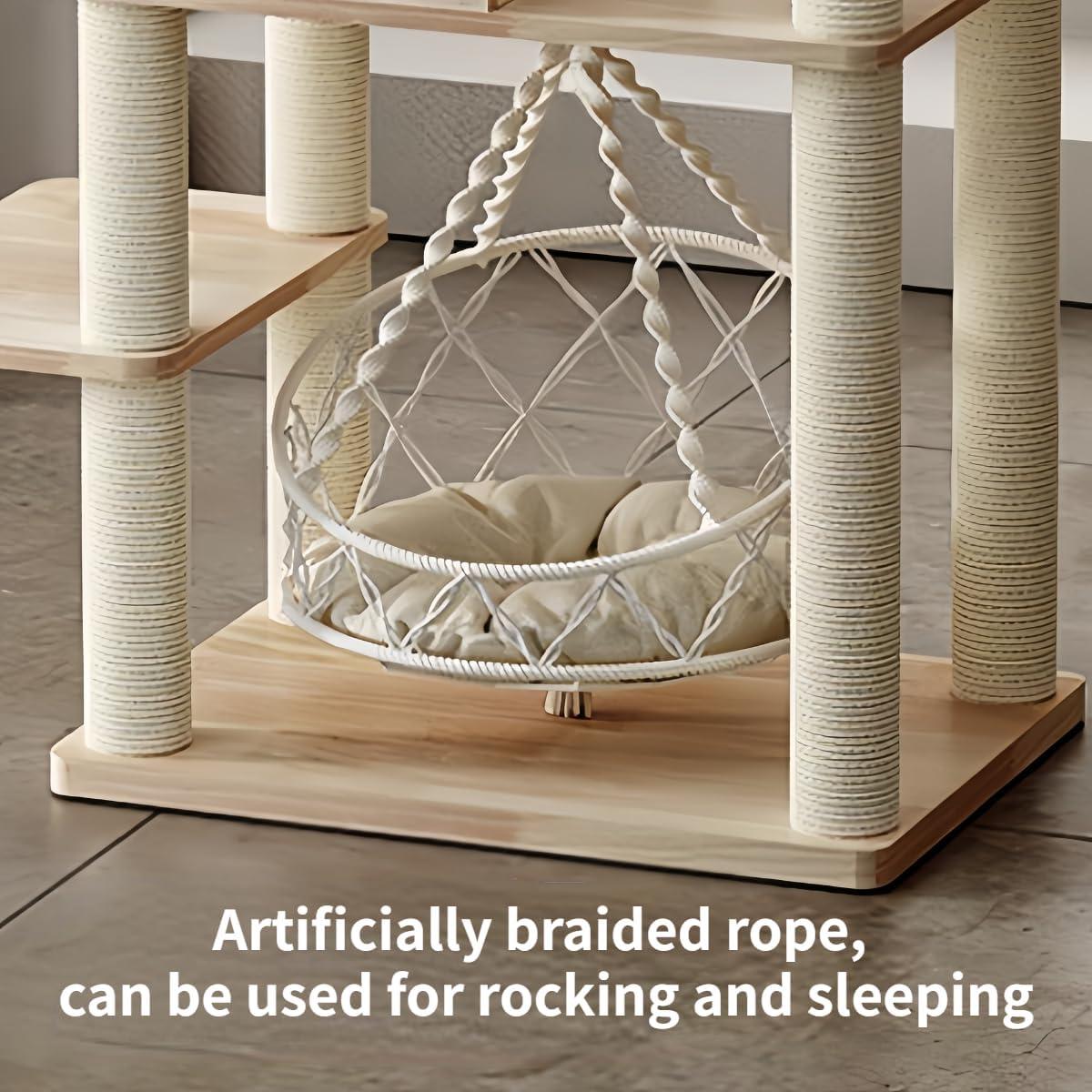 Hamaca Colgante para Gatos CXYYXF 40x60 cm hasta 4 kg