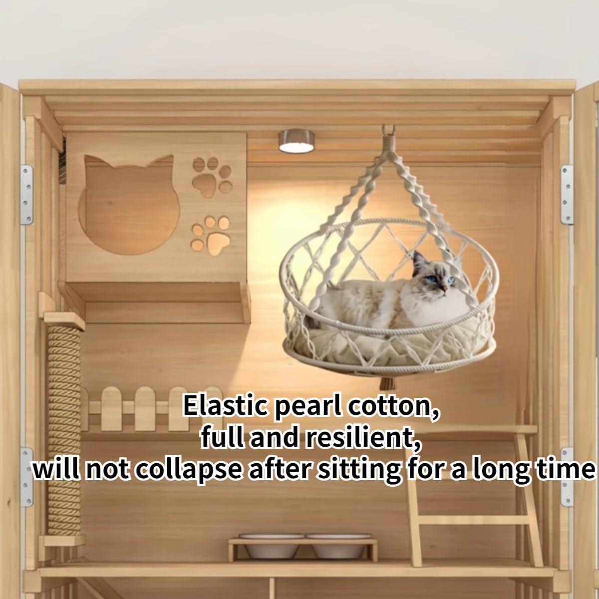 Hamaca Colgante para Gatos CXYYXF 40x60 cm hasta 4 kg