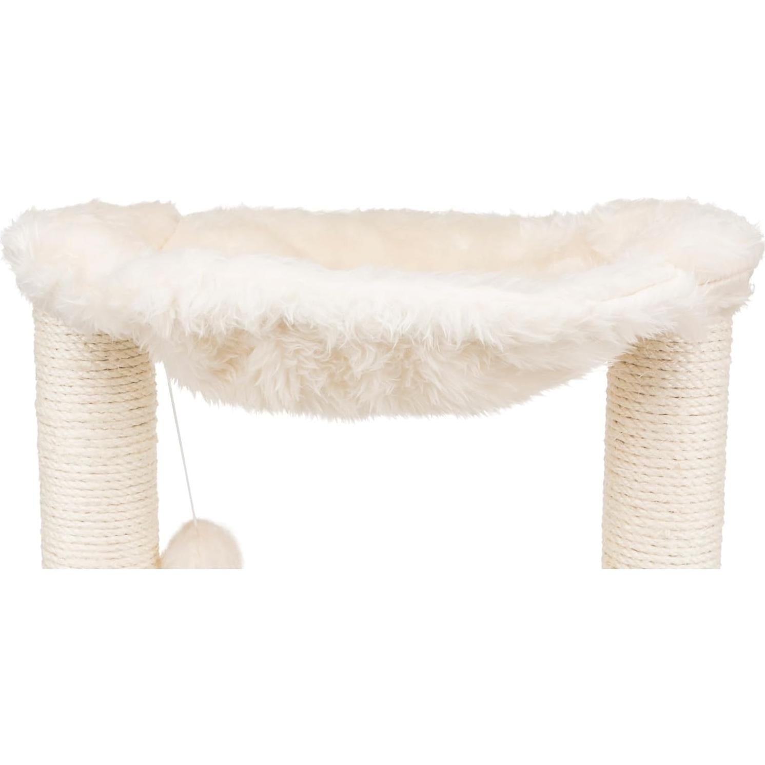 Rascador para Gatos Trixie Baza con Hamaca Crema 50 cm