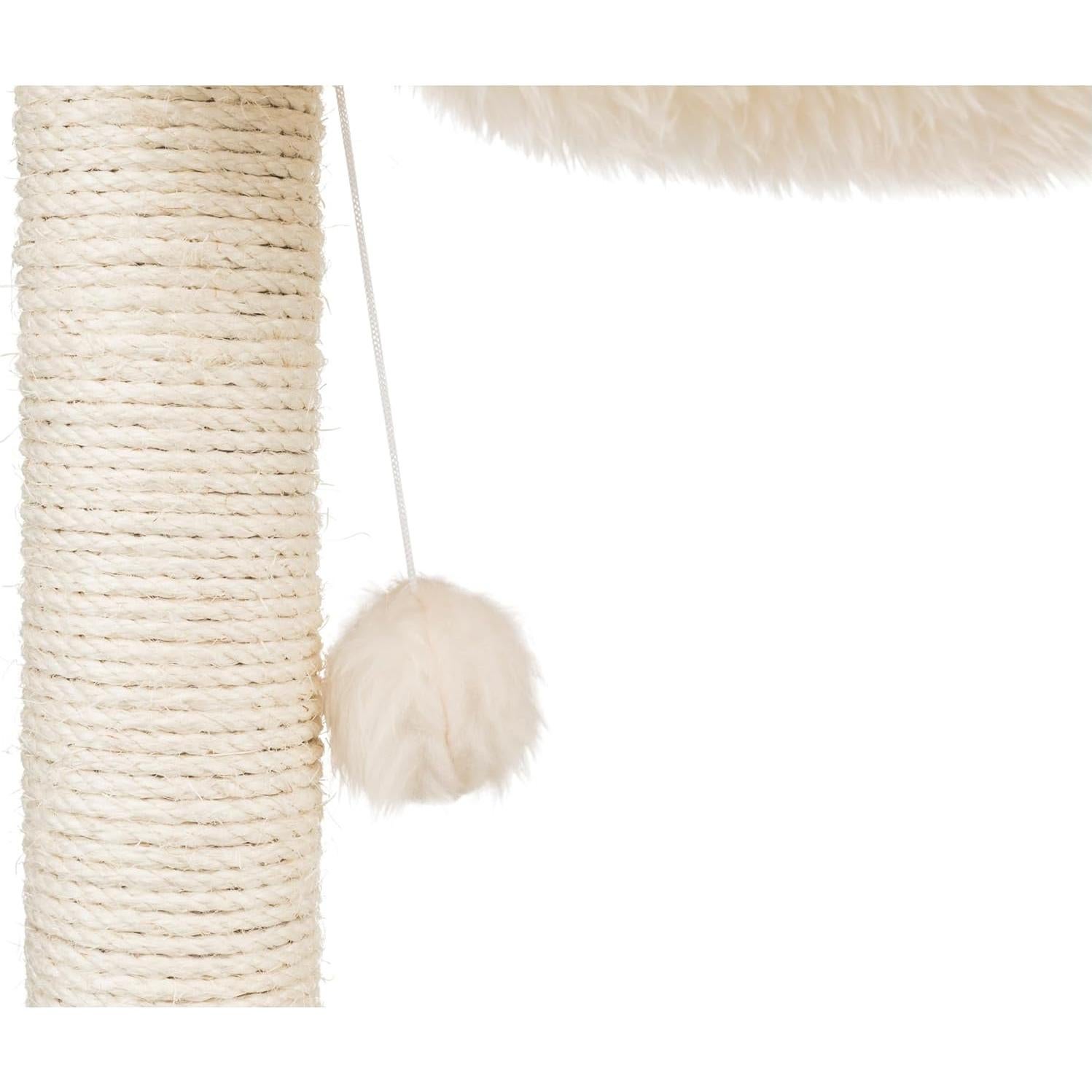 Rascador para Gatos Trixie Baza con Hamaca Crema 50 cm