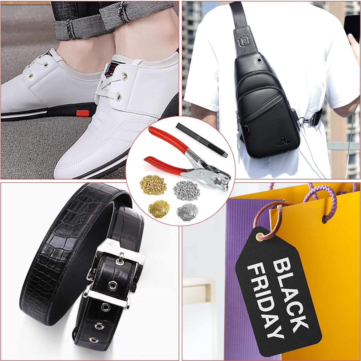 Kit de Herramientas para Ojetes Caffox 1203 Piezas 6mm