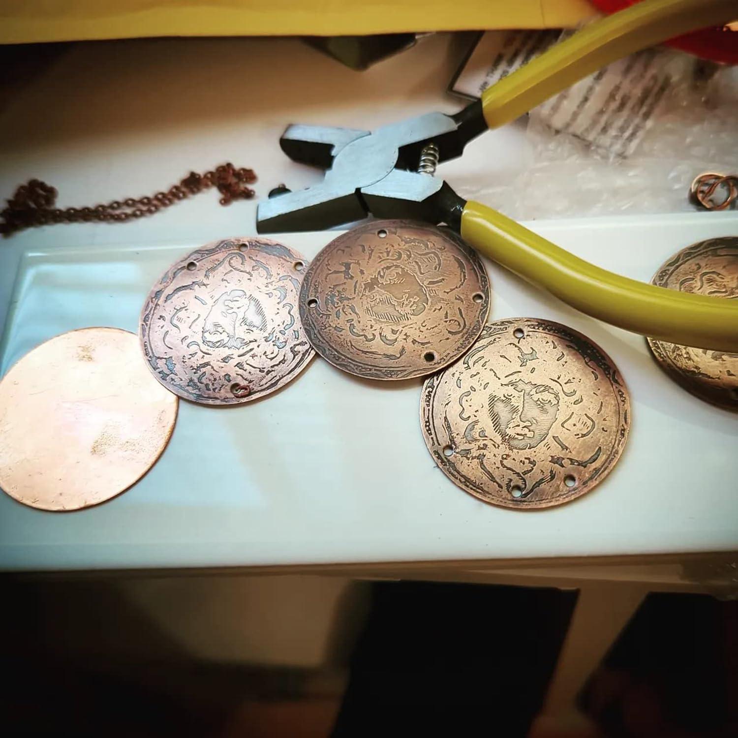 Pinzas Perforadoras XMHF 2mm para Metal y Cuero - Acero