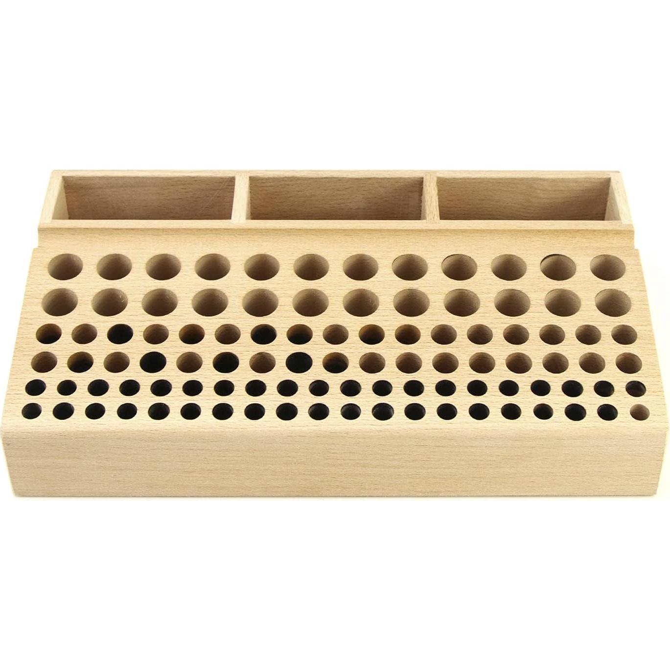 Soporte de Herramientas de Cuero QWORK con 98 Agujeros