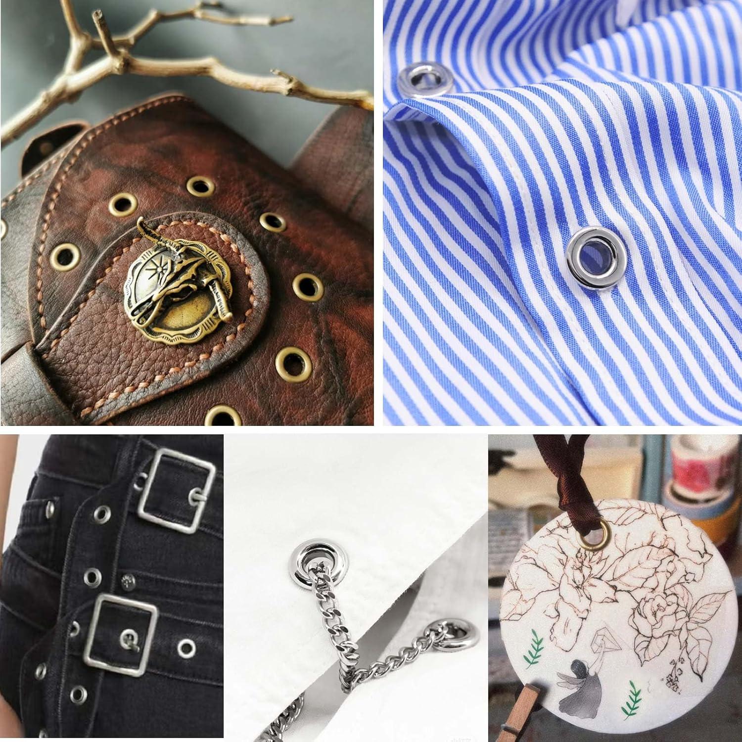 Kit de Herramientas para Ojetes Rysent 1203 Piezas Tela y Cuero