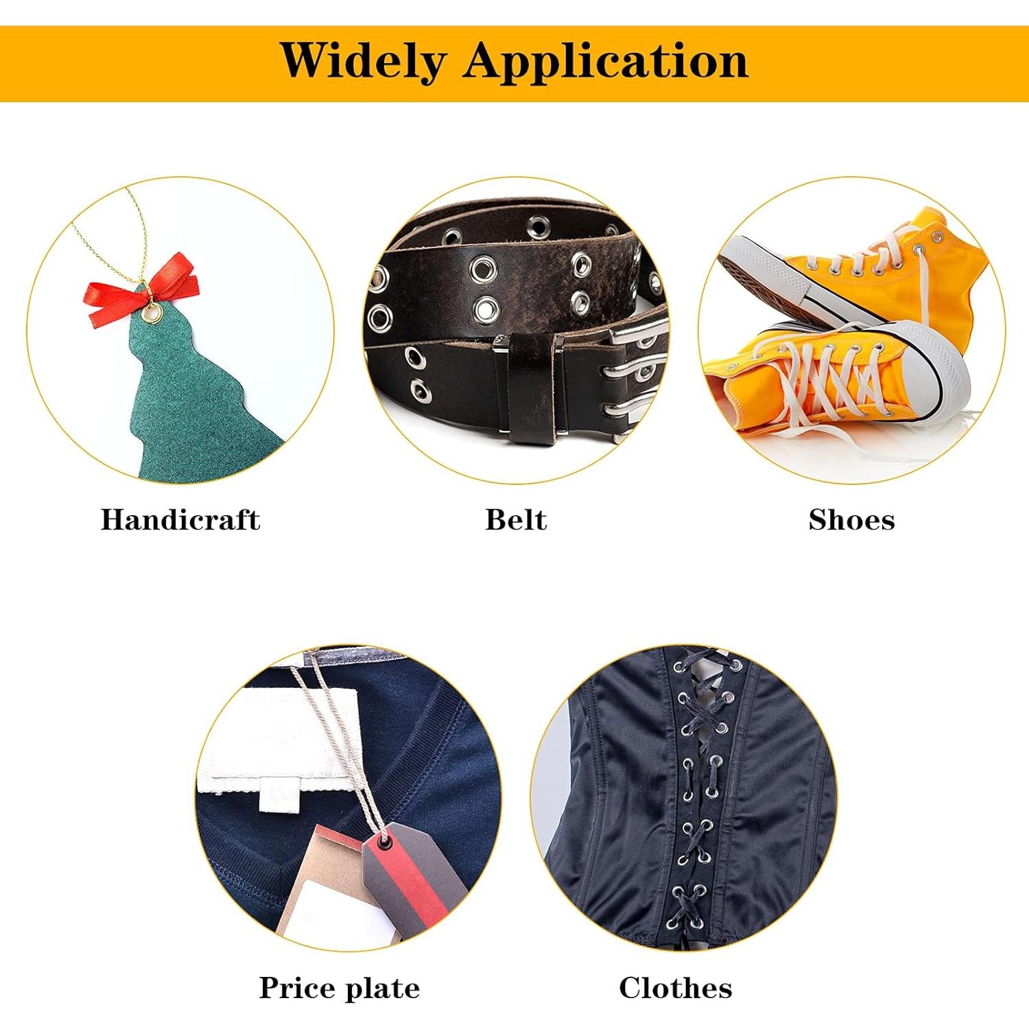 Kit de Herramientas para Ojetes Honoson con 200 Piezas y Pinzas