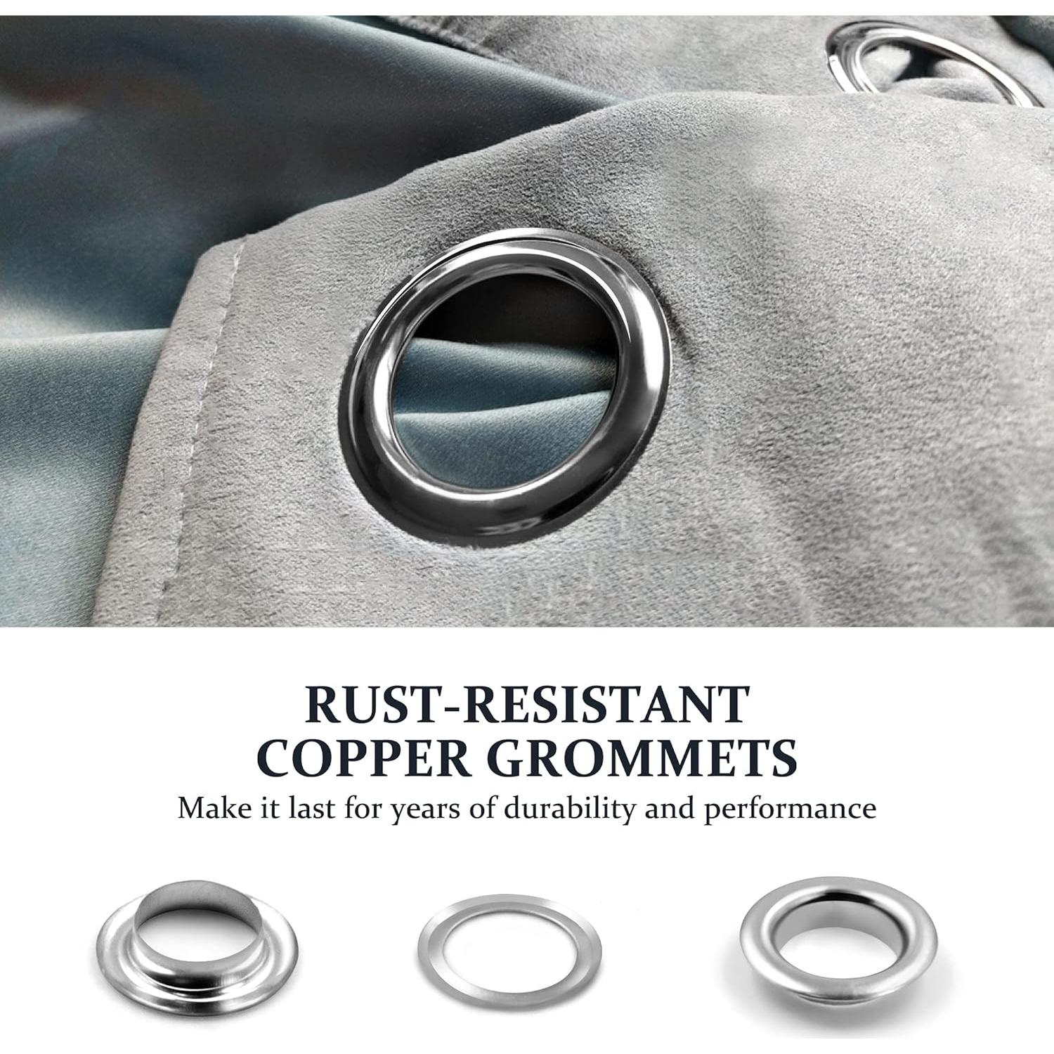 Kit de Herramientas para Ojetes Anley - 100 Juegos Plateados