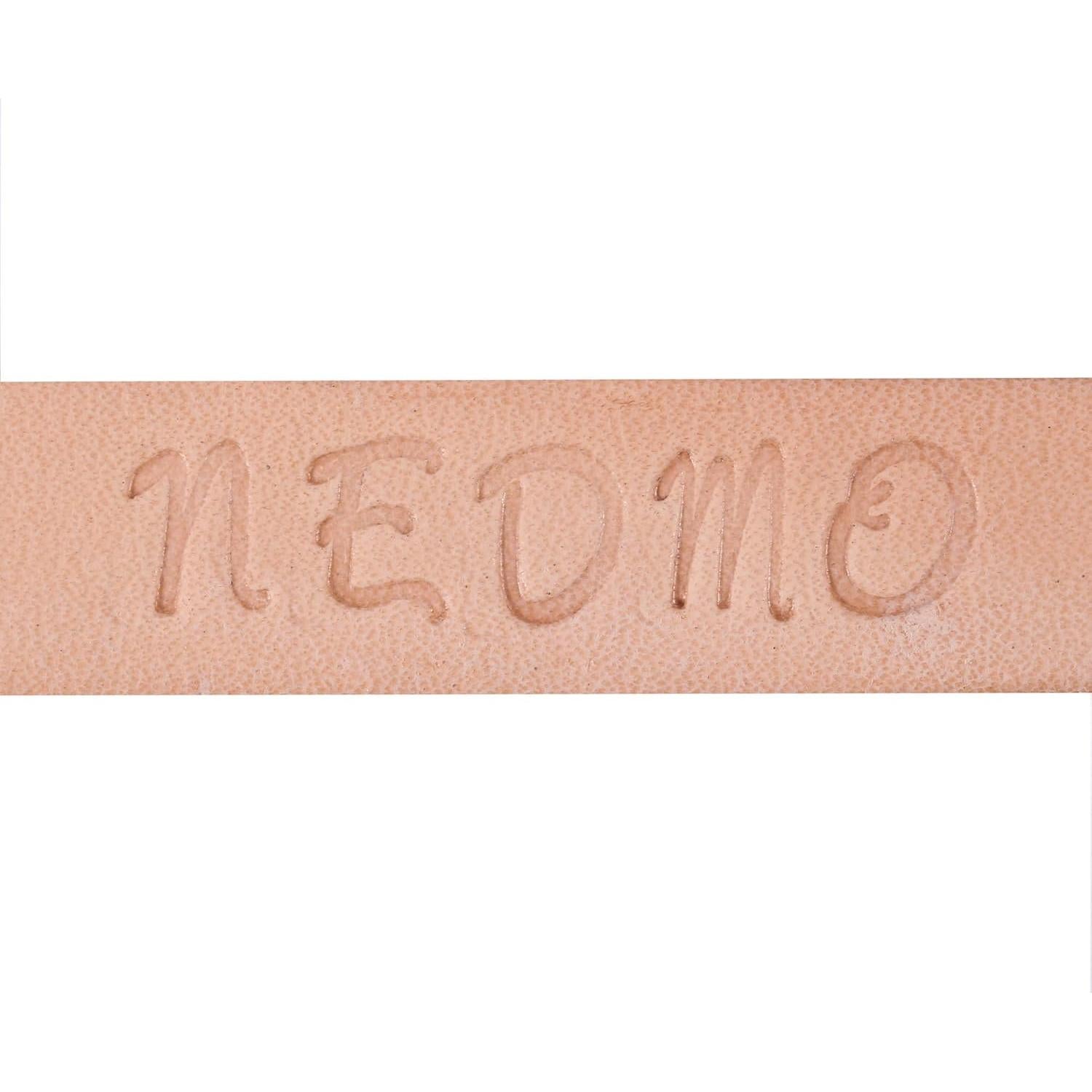 Juego de Sellos de Letras y Números Yoption 37 Piezas 6mm