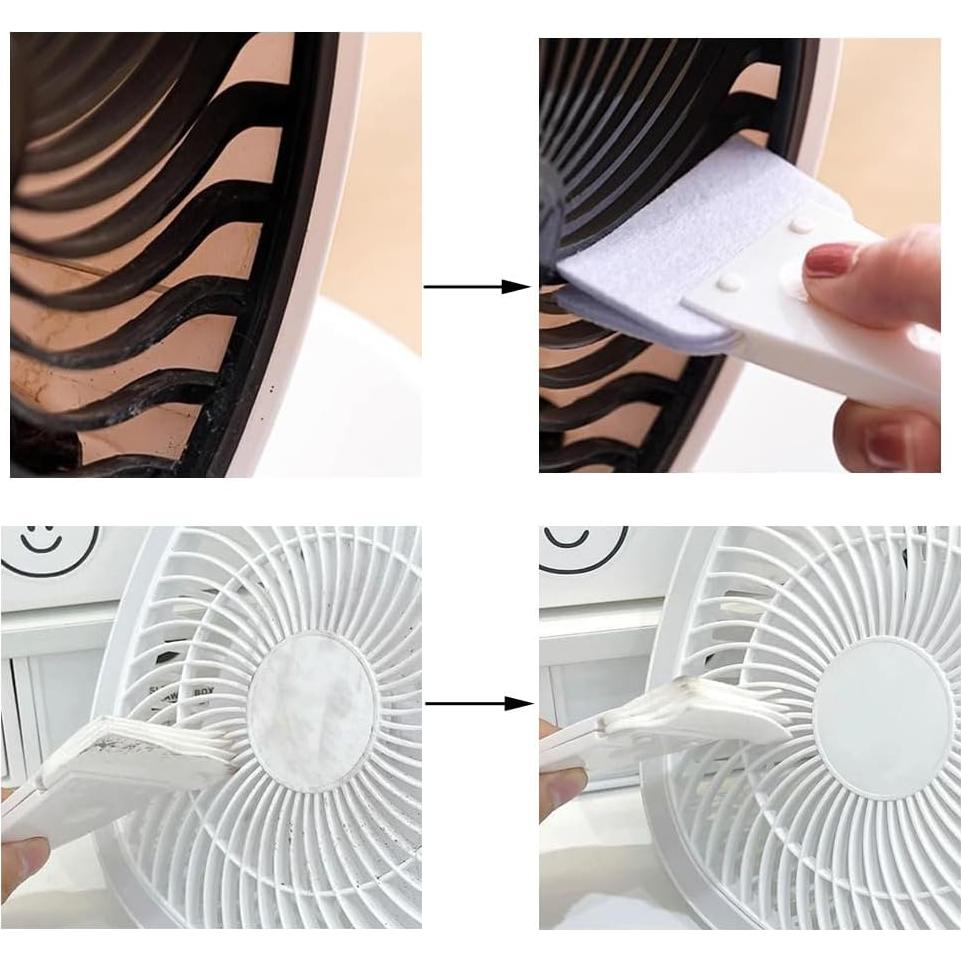 Cepillo de limpieza NentMent para ventiladores - 6 unidades