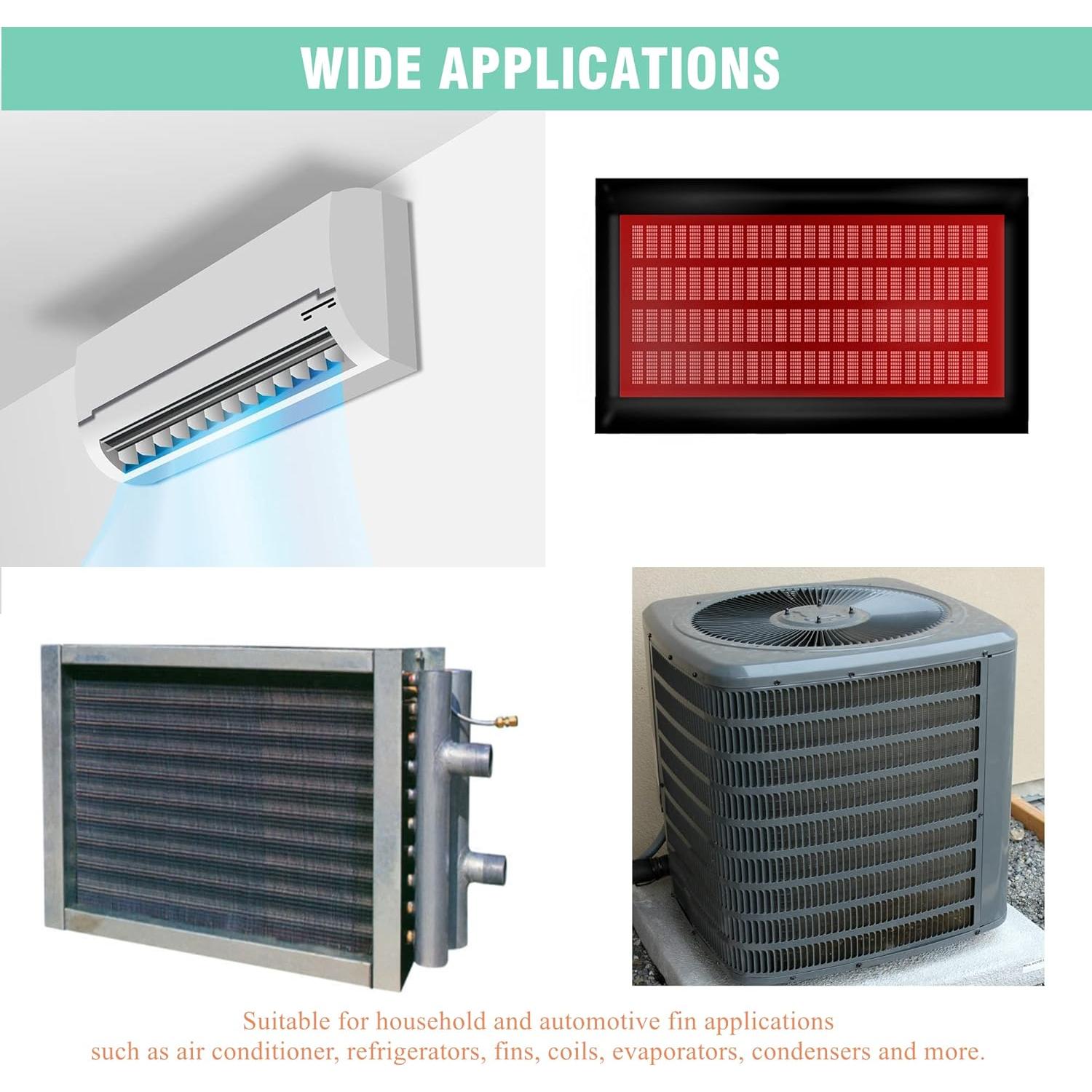 Kit de Limpieza de Aletas de Aire Acondicionado LONCHDAN 10 Pcs