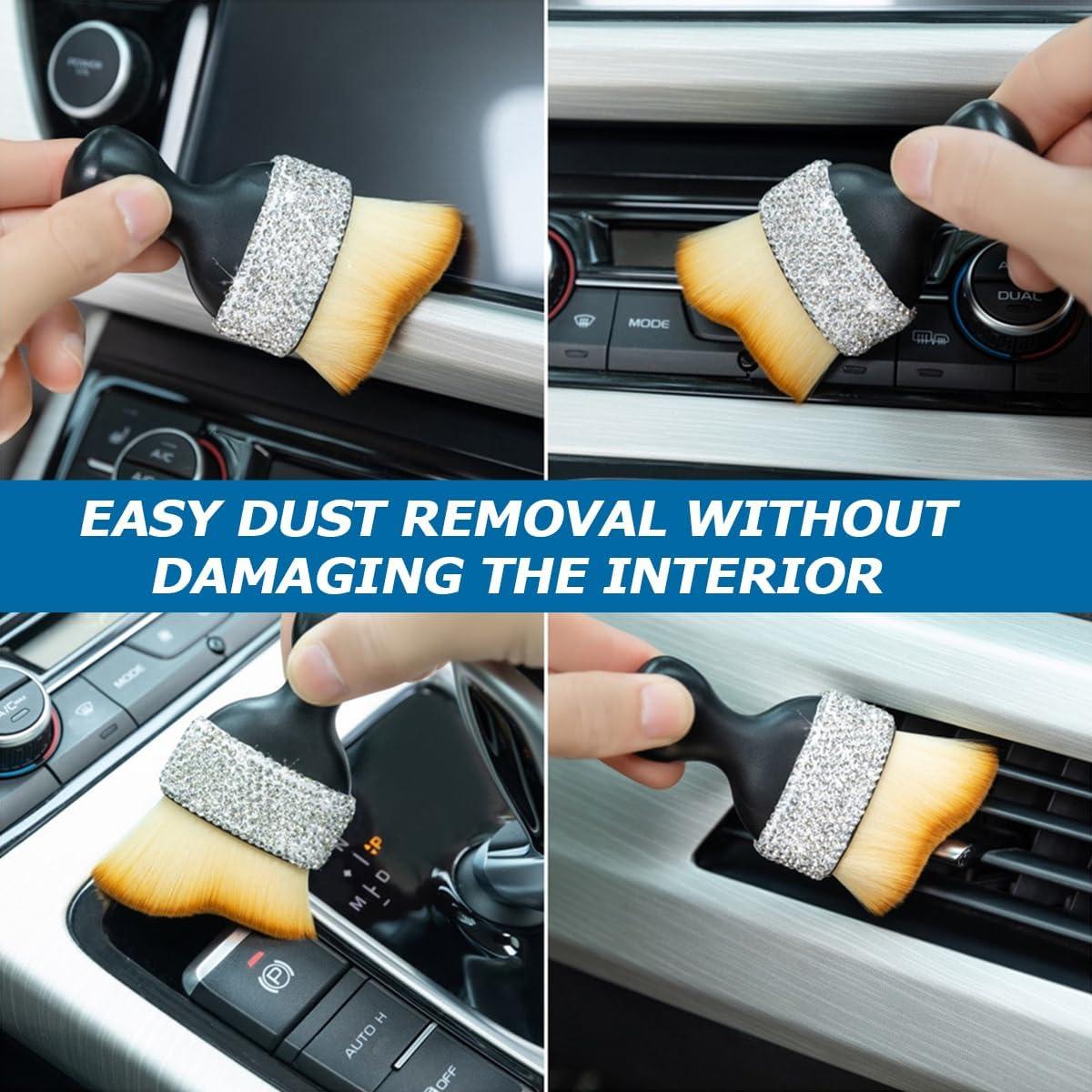 Cepillo de Detalle BESULEN para Automóviles Negro 4.8x9.9cm