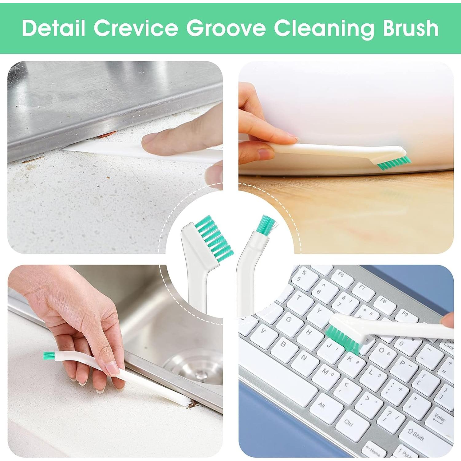 Juego de 8 Cepillos de Limpieza TIESOME para Hogar y Auto