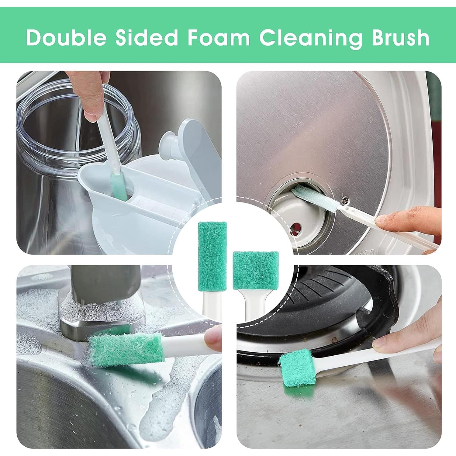 Juego de 8 Cepillos de Limpieza TIESOME para Hogar y Auto