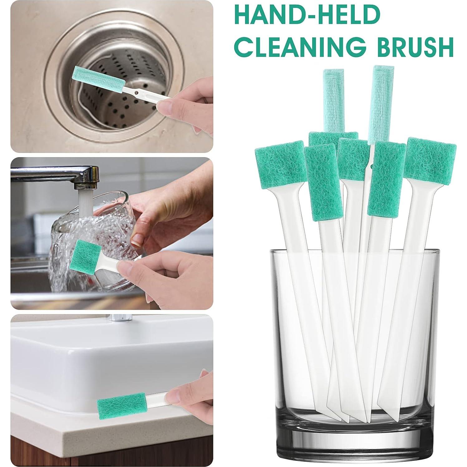 Juego de 8 Cepillos de Limpieza TIESOME para Hogar y Auto