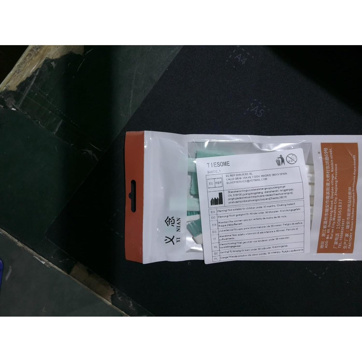 Juego de 8 Cepillos de Limpieza TIESOME para Hogar y Auto