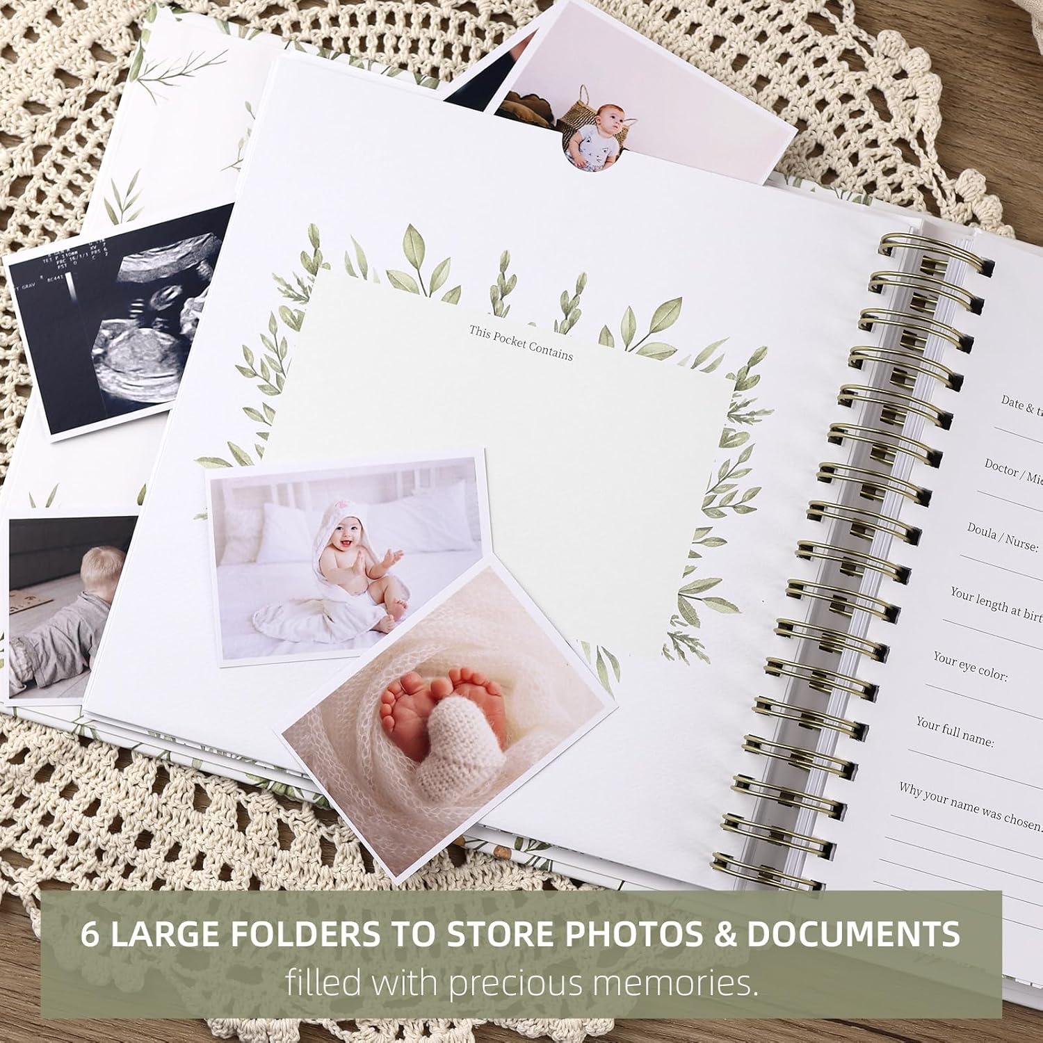 Libro de Recuerdos del Bebé LONLAT - Álbum 118 Páginas