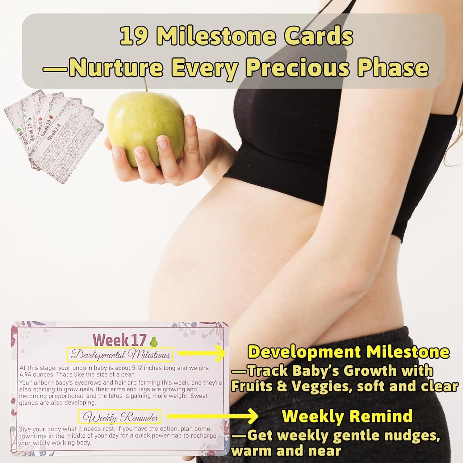 Marco de Foto de Ultrasonido Garybank con Tarjetas de Hitos