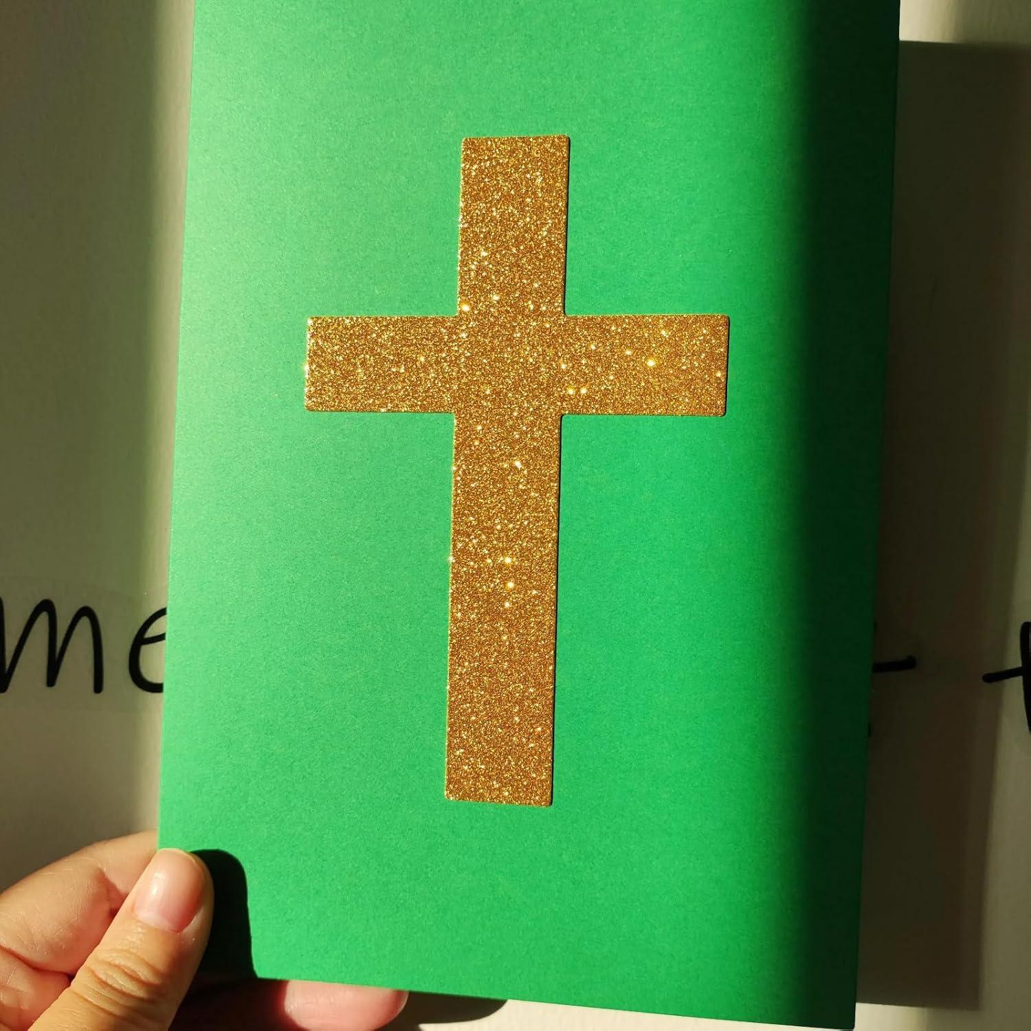 Juego de 24 Tarjetas Religiosas BZHTRMK con Sobres y Sellos