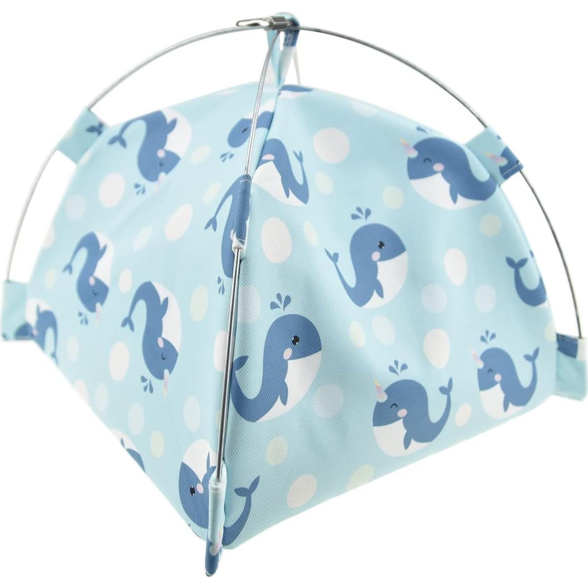 Refugio para Cobaya MuYaoPet Azul 23.9x23.9cm Impermeable