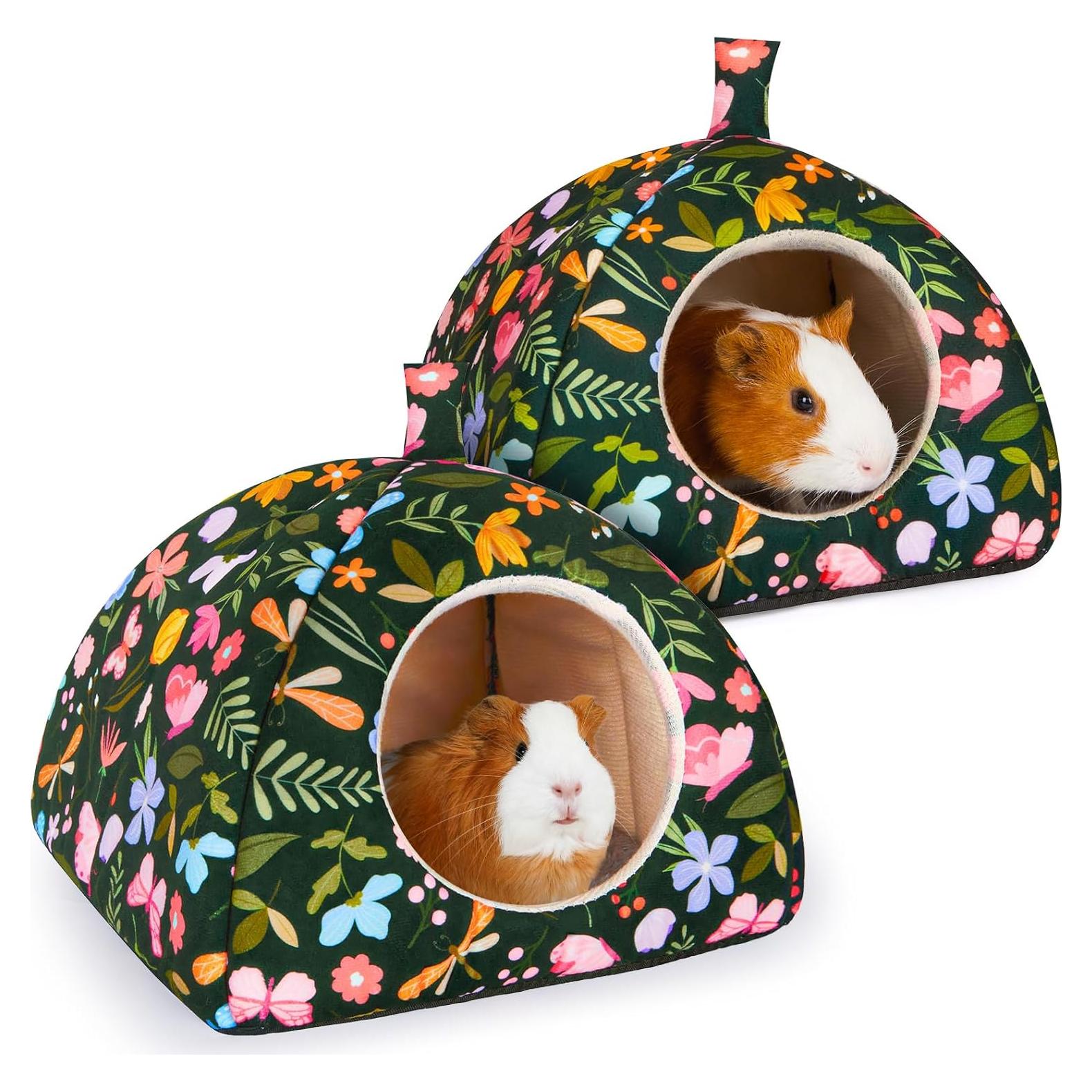 Camas para Cobayas Glittme 2-Pack con Almohadillas Suaves