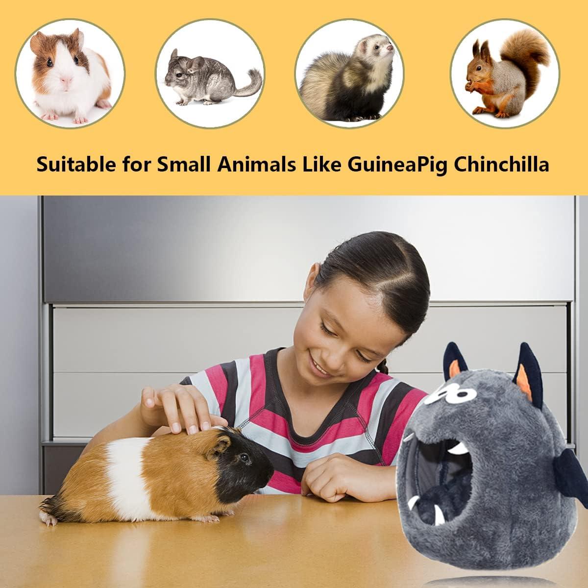 Cama para Cobayas CooShou 33x30x30cm Forro Polar