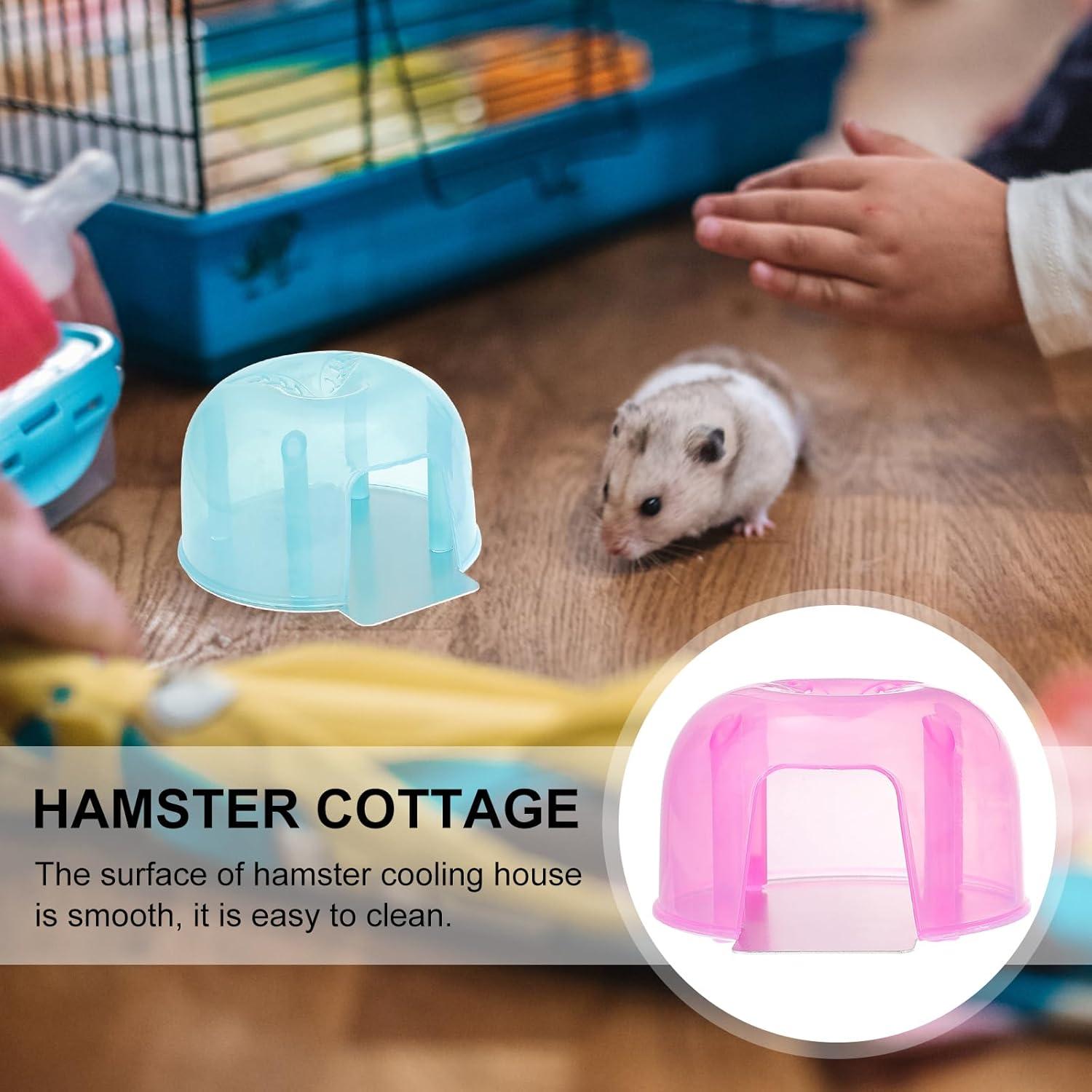 Casa de Enfriamiento para Hámster POPETPOP - 2 Pcs Mini Casa