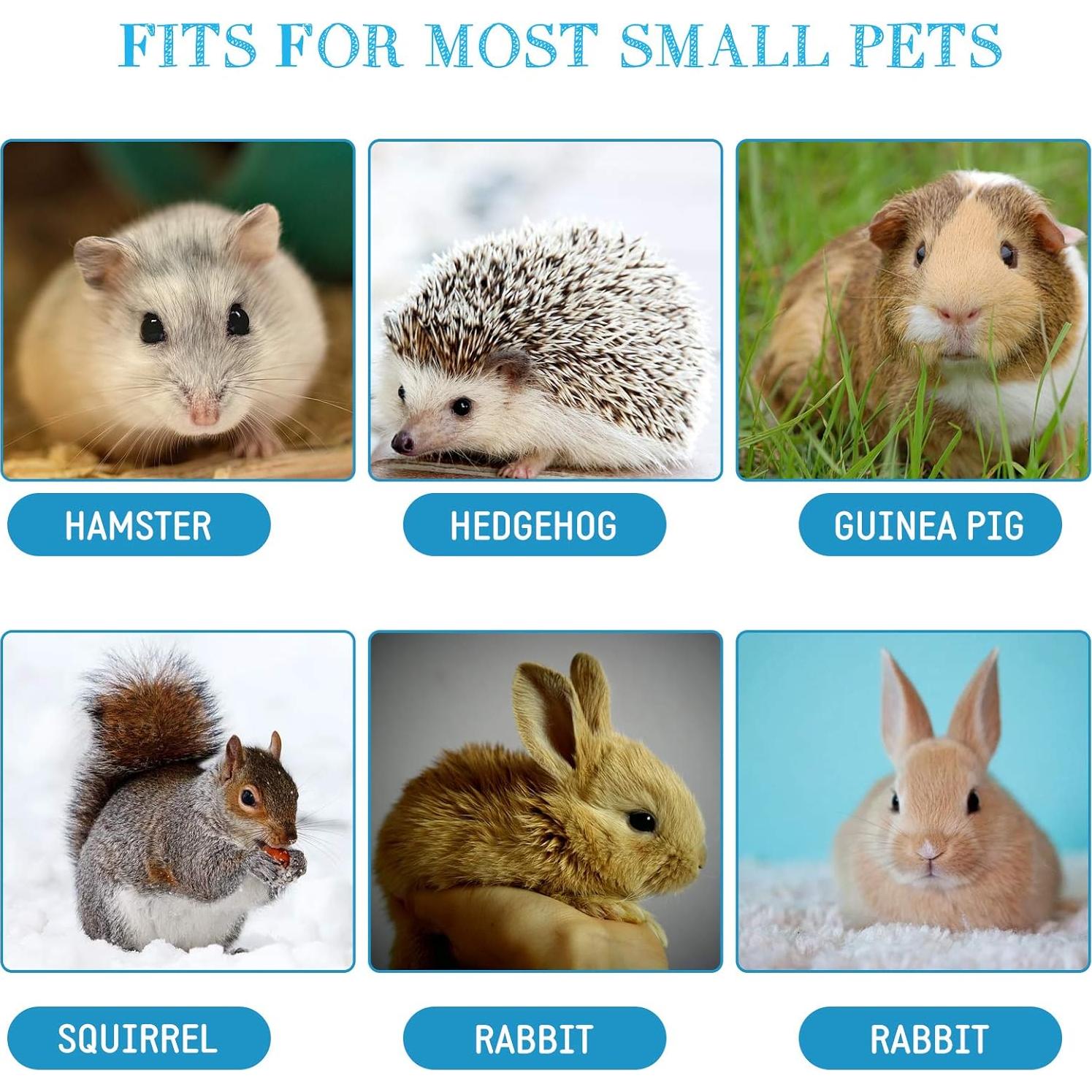 Escondite para Cobayas Shappy 2 Pcs Hamaca Triangular 44.5 cm