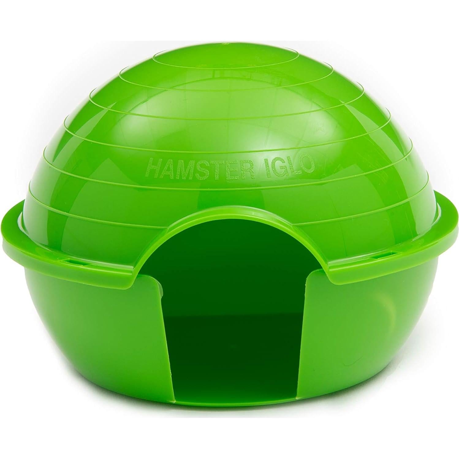 Igloo Savic para Hámsters y Ratones Verde 32x20.8 cm