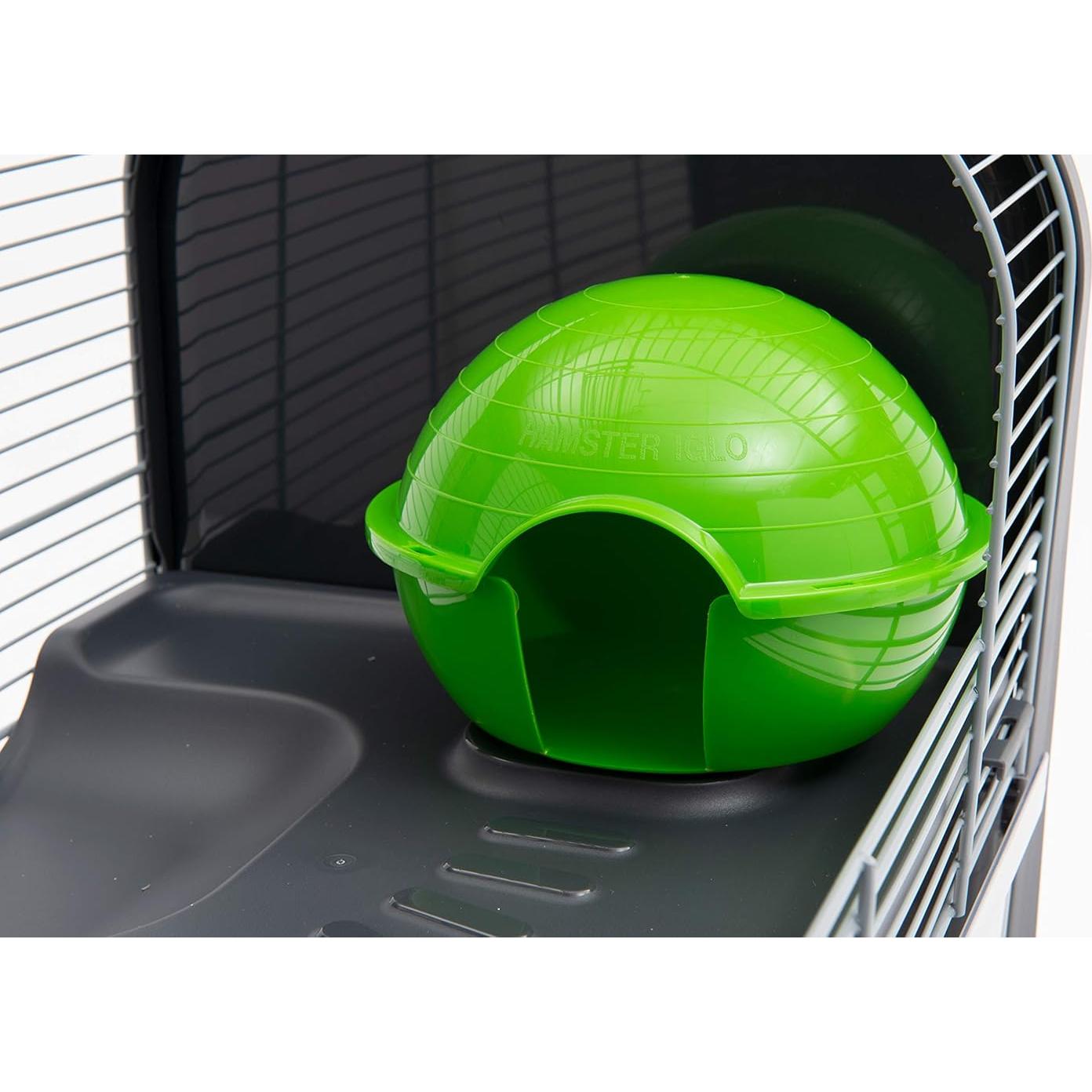 Igloo Savic para Hámsters y Ratones Verde 32x20.8 cm