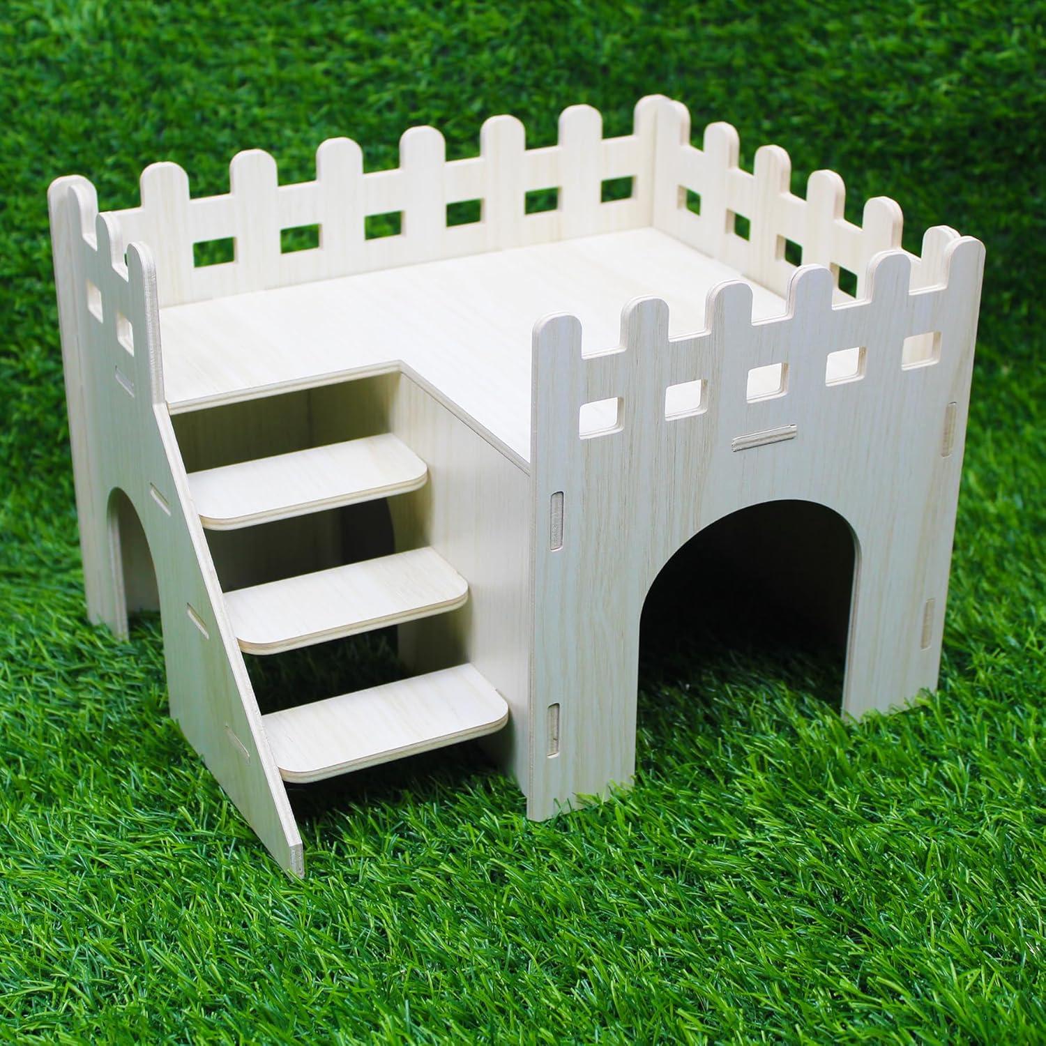 Refugio para Hámster AZH Tech 25.4x20.3x17.8 cm Madera