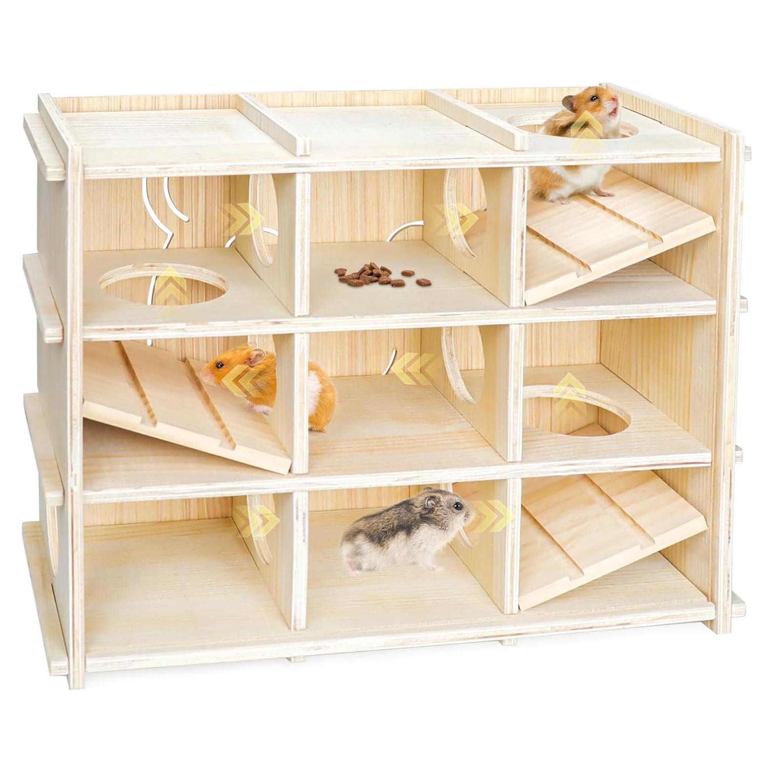 Casa de Aventura para Hámster Chngeary 39.9x15x30cm