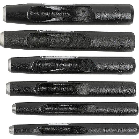 Juego de Punches de Acero General Tools 1280ST - 6 Piezas 4.76 a 12.7 mm