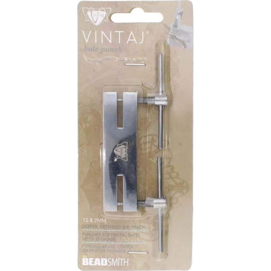 Perforadora Manual The Beadsmith - Punta Doble 1.5mm y 2mm