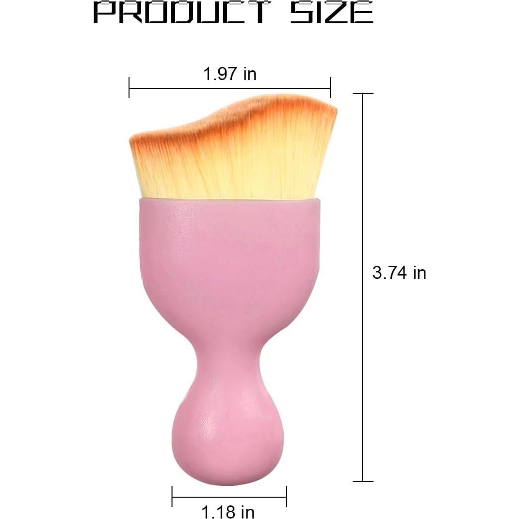 Cepillo de Limpieza para Auto LKAHG Rosa, Diseño Curvado