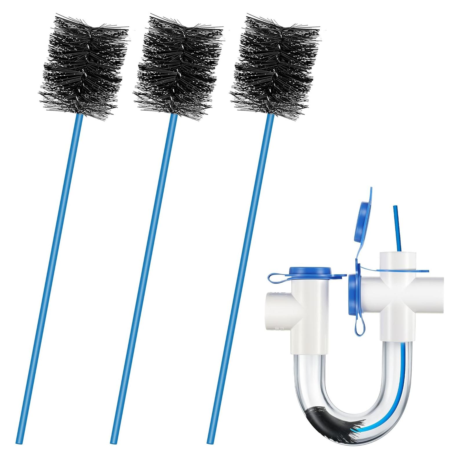 3 Cepillos Flexibles de Limpieza para Drenaje Gulfmew 40.64 cm