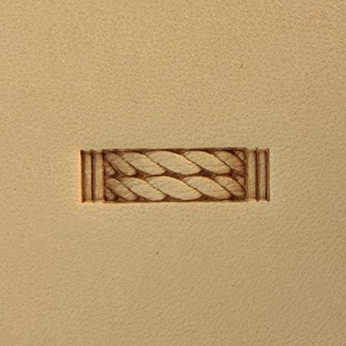 Sello de Cuero DandS #193 - Grabado Latón 20x6mm