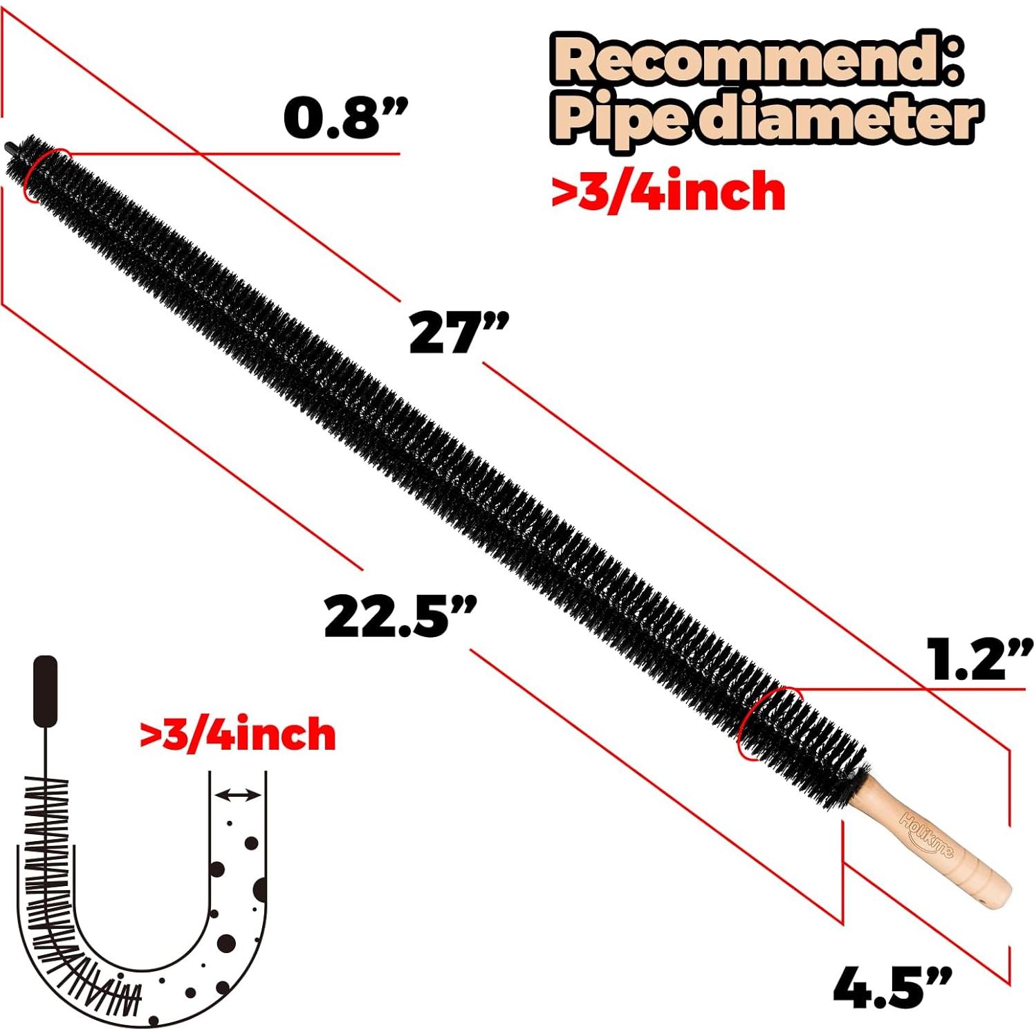 Kit de Limpiador de Ventilación Holikme 2 Piezas Flexible 68 cm