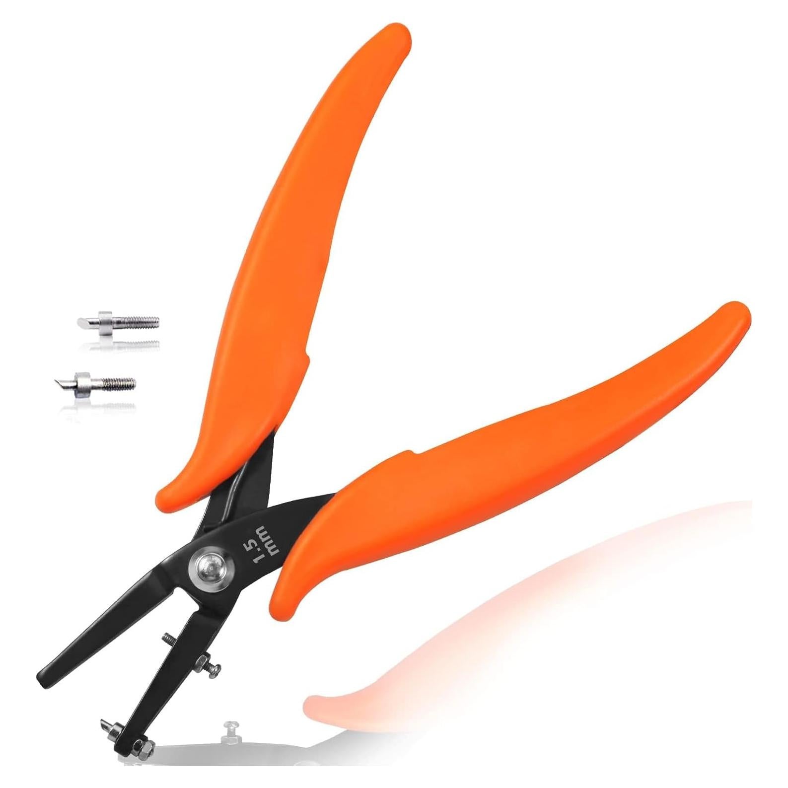 Agujereador de Metal LEONTOOL 1.5mm con Mangos de PVC